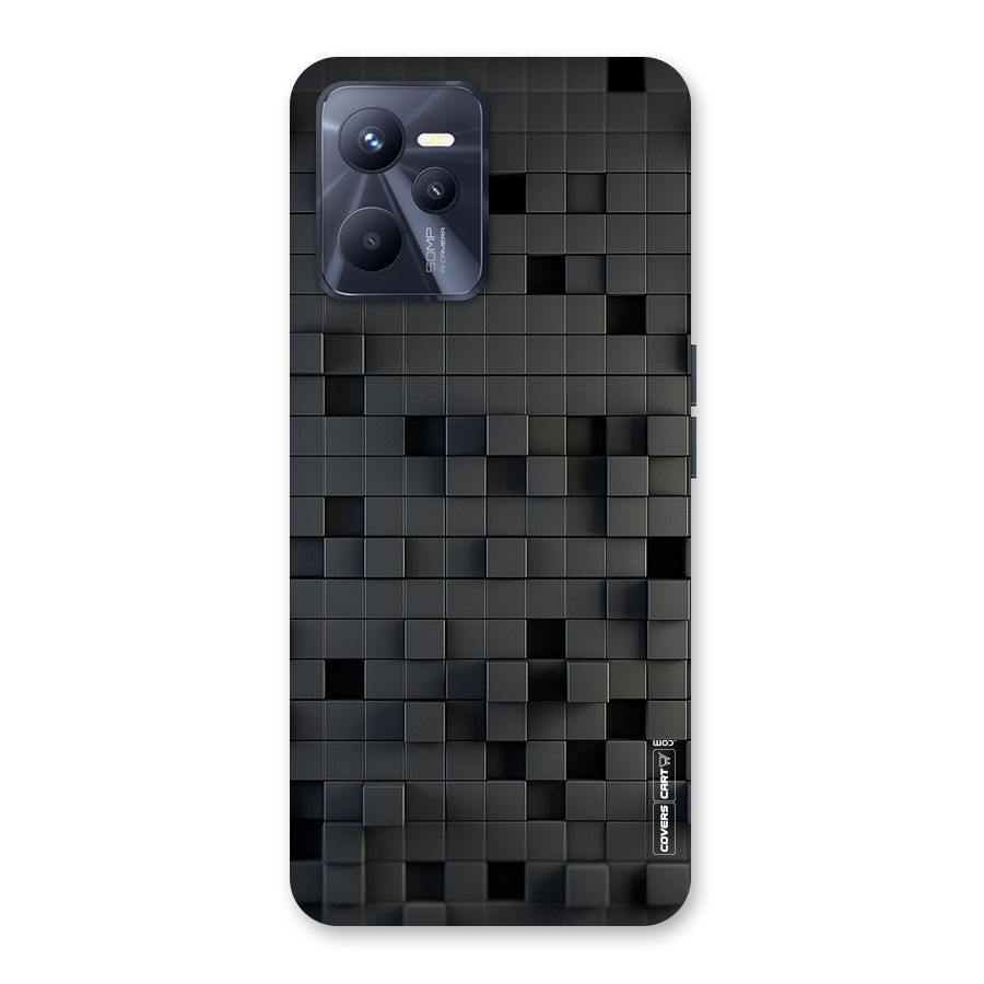 Black Bricks Back Case for Realme C35
