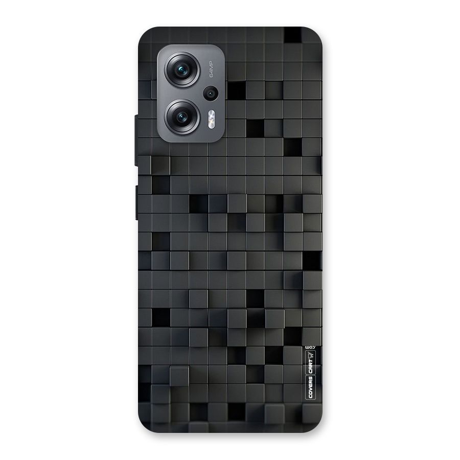 Black Bricks Back Case for Redmi K50i