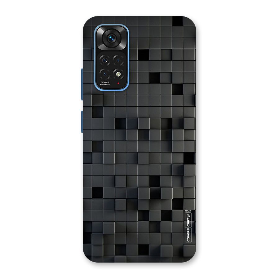 Black Bricks Back Case for Redmi Note 11S