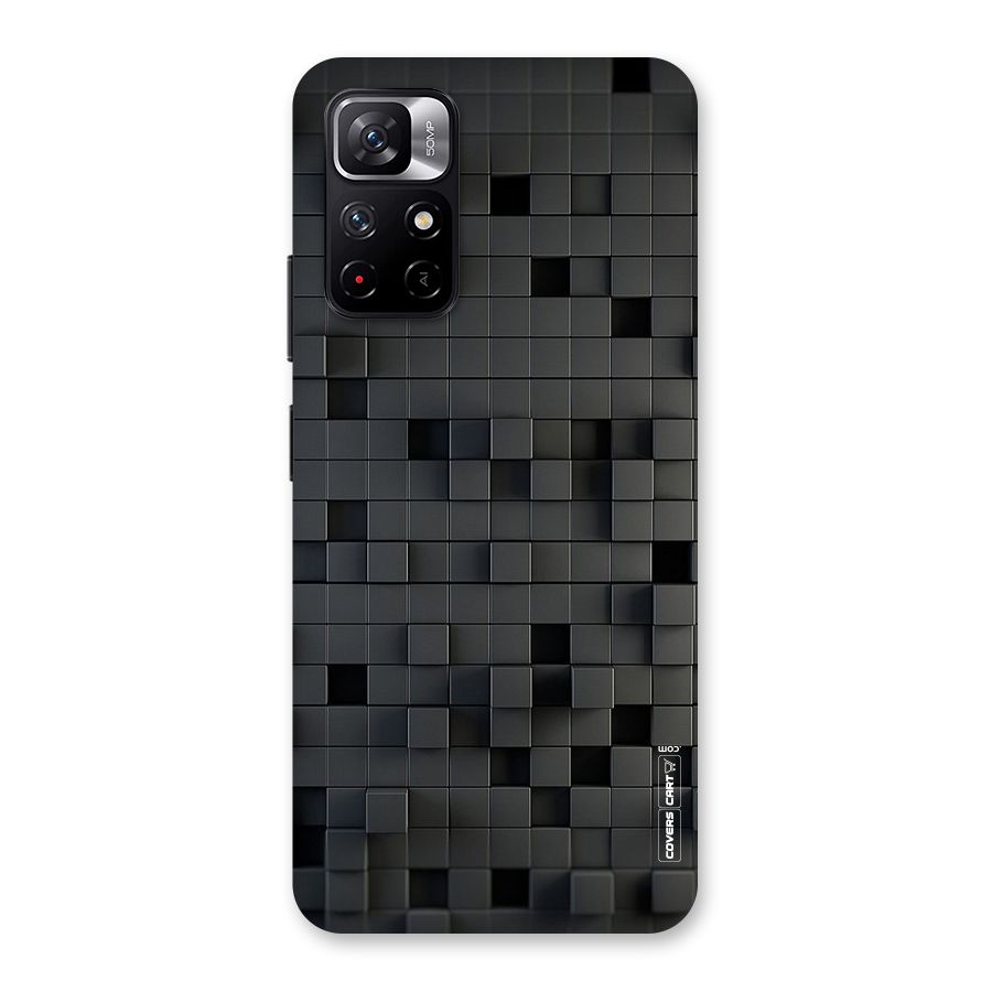 Black Bricks Back Case for Redmi Note 11T 5G