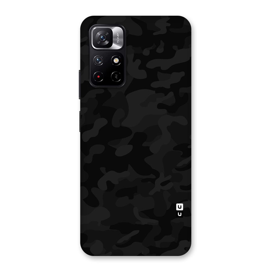 Black Camouflage Back Case for Redmi Note 11T 5G