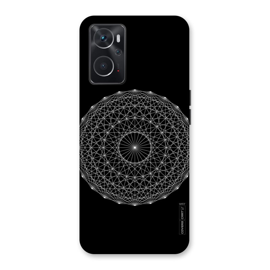Black Clipart Back Case for Oppo K10 4G