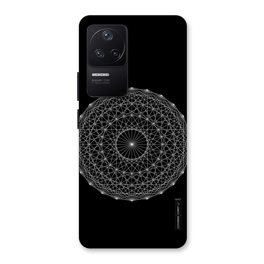 Black Clipart Back Case for Poco F4 5G