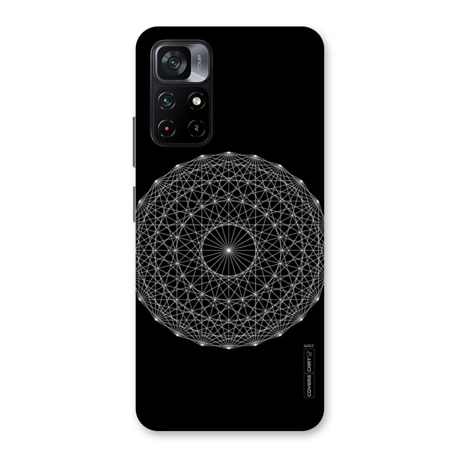 Black Clipart Back Case for Poco M4 Pro 5G