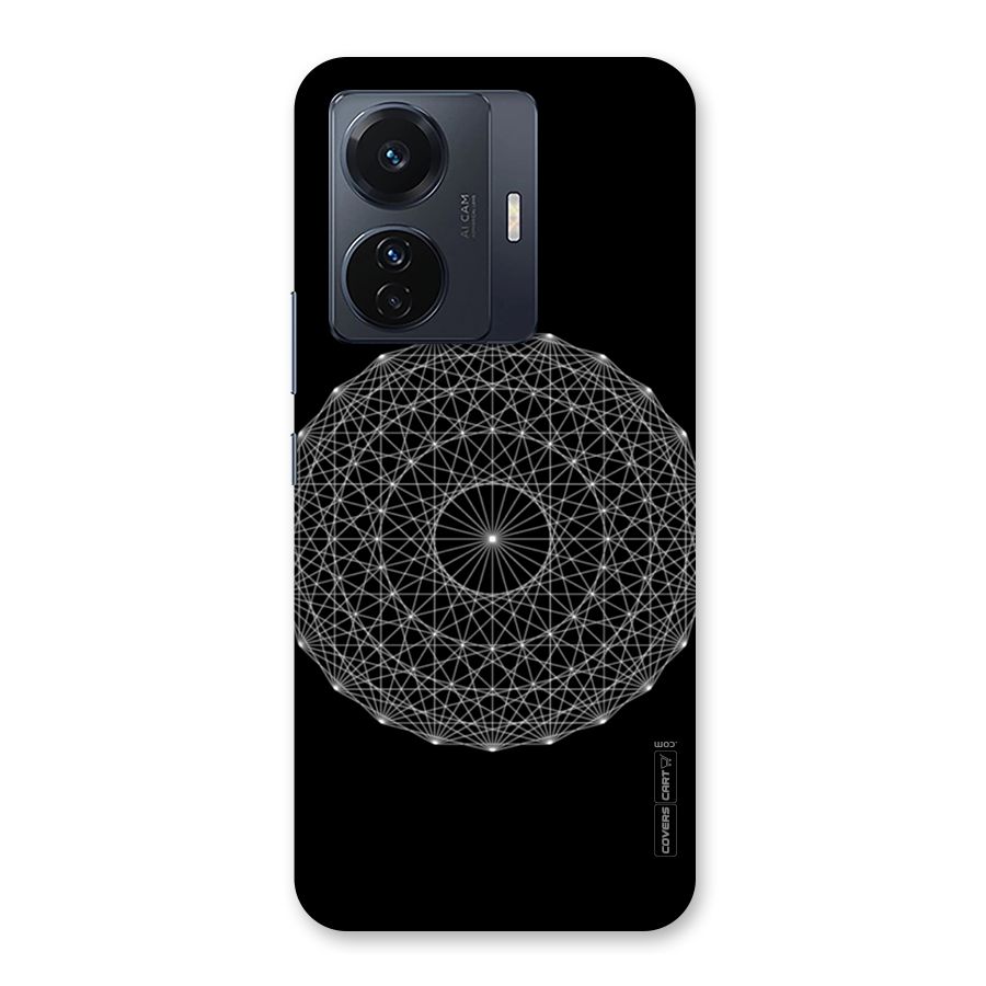 Black Clipart Back Case for Vivo T1 Pro