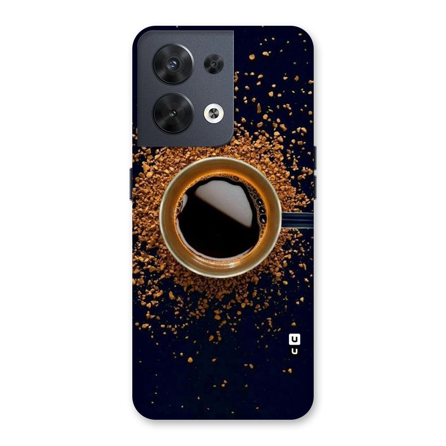 Black Coffee Back Case for Oppo Reno8 5G