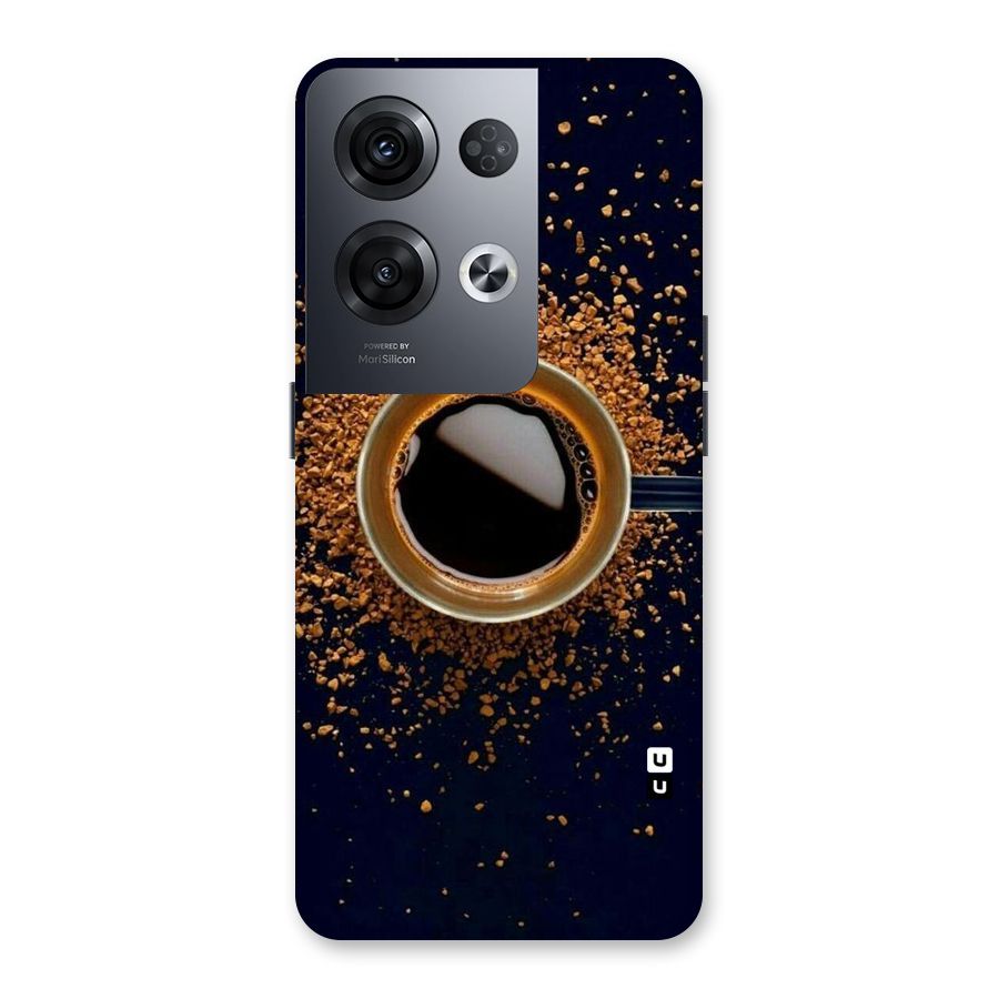 Black Coffee Back Case for Oppo Reno8 Pro 5G