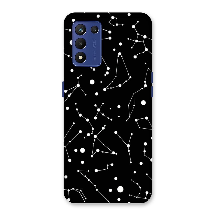 Black Constellation Pattern Back Case for Realme 9 5G Speed