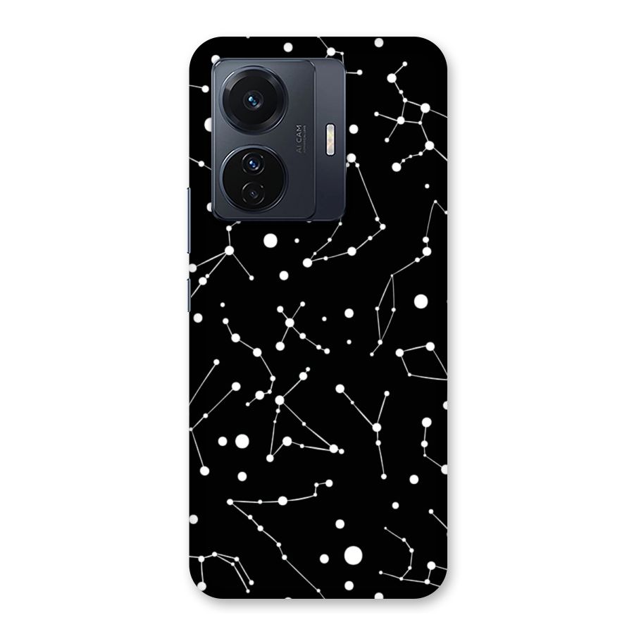 Black Constellation Pattern Back Case for Vivo T1 Pro