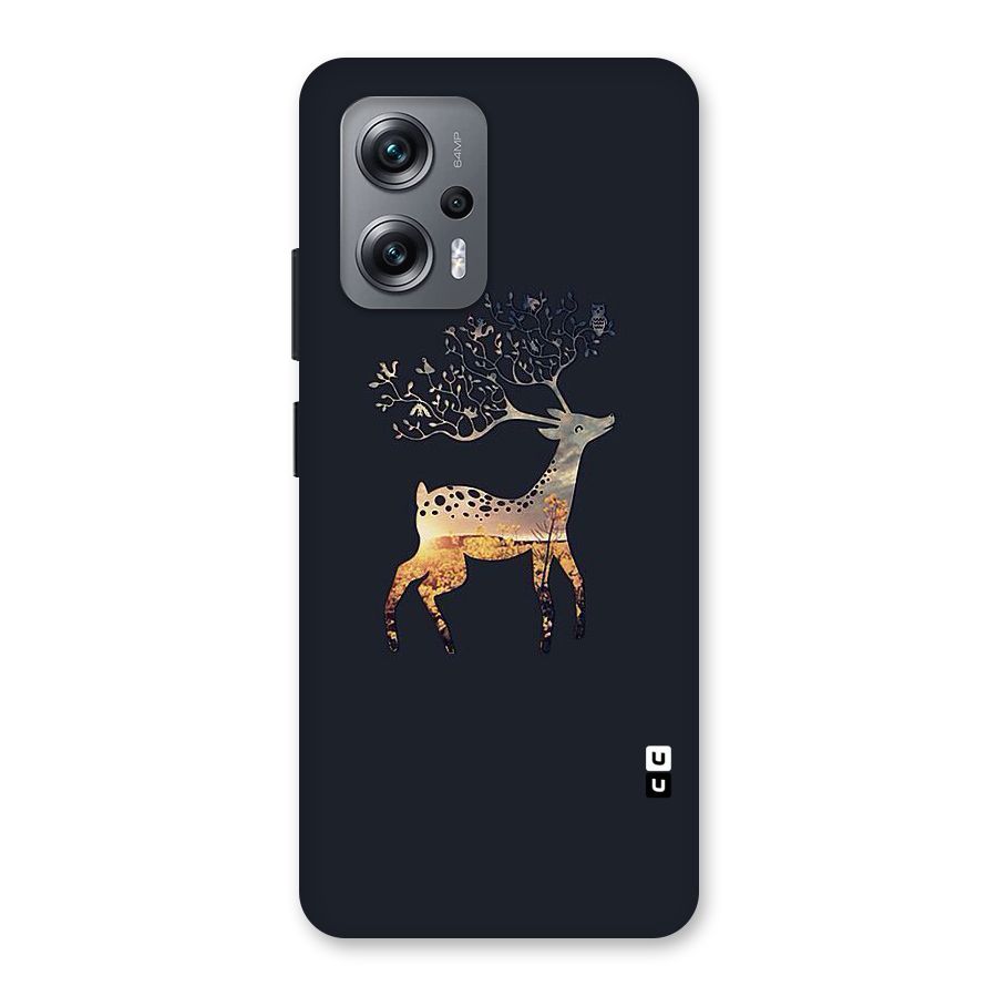 Black Deer Back Case for Redmi K50i