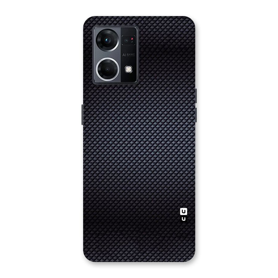 Black Diamond Glass Back Case for Oppo F21 Pro 5G