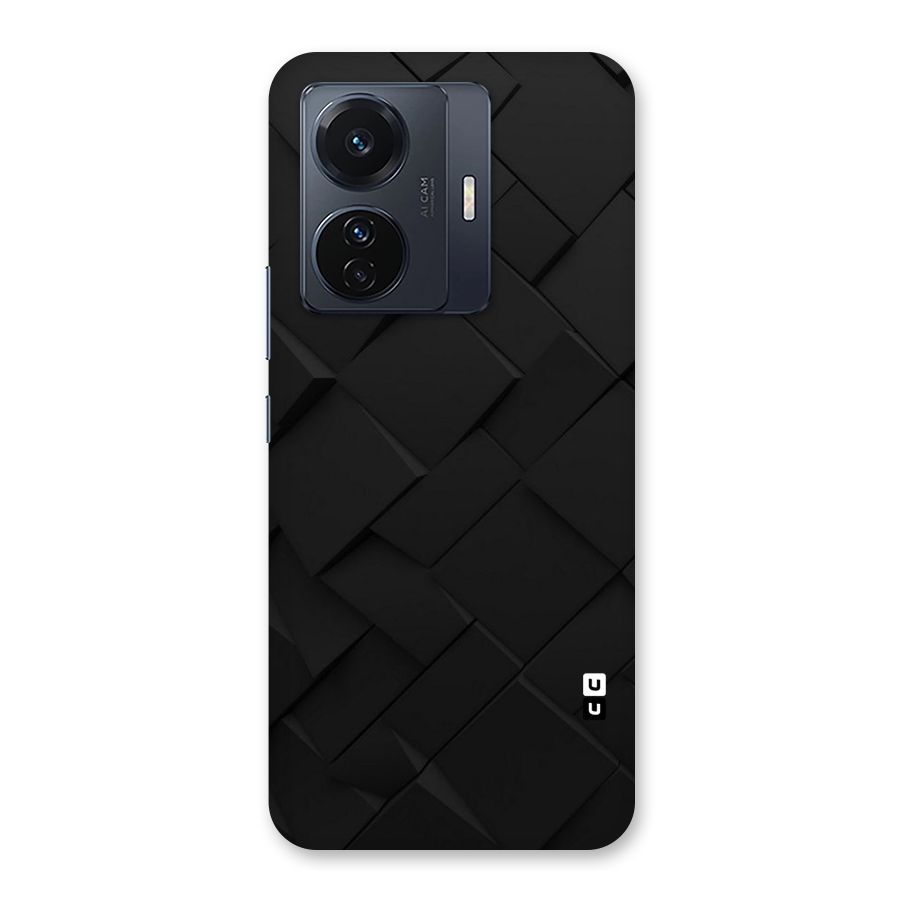 Black Elegant Design Back Case for Vivo T1 Pro