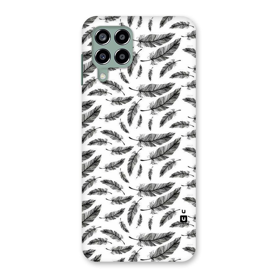 Black Feather Back Case for Galaxy M33