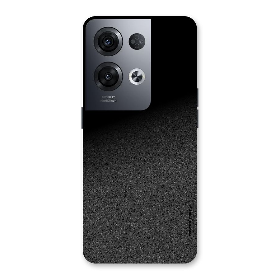 Black Grey Noise Fusion Back Case for Oppo Reno8 Pro 5G