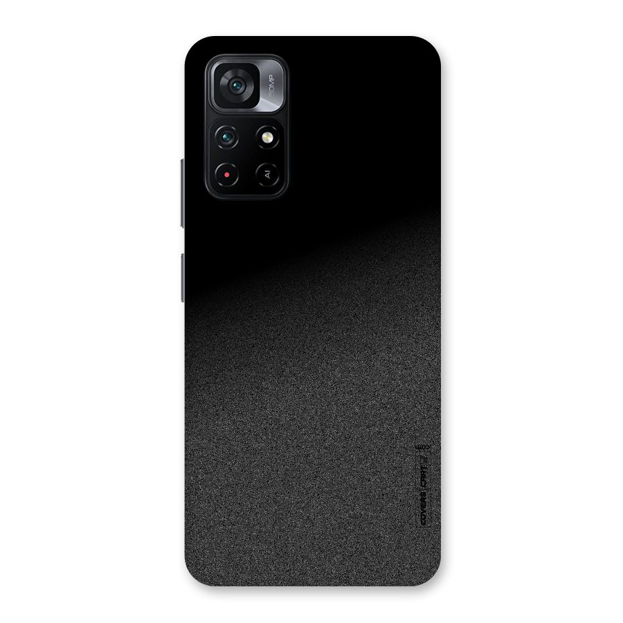 Black Grey Noise Fusion Back Case for Poco M4 Pro 5G