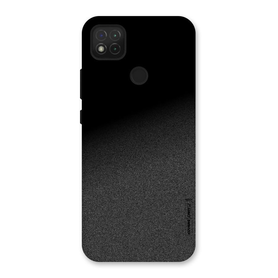 Black Grey Noise Fusion Back Case for Redmi 9 Activ