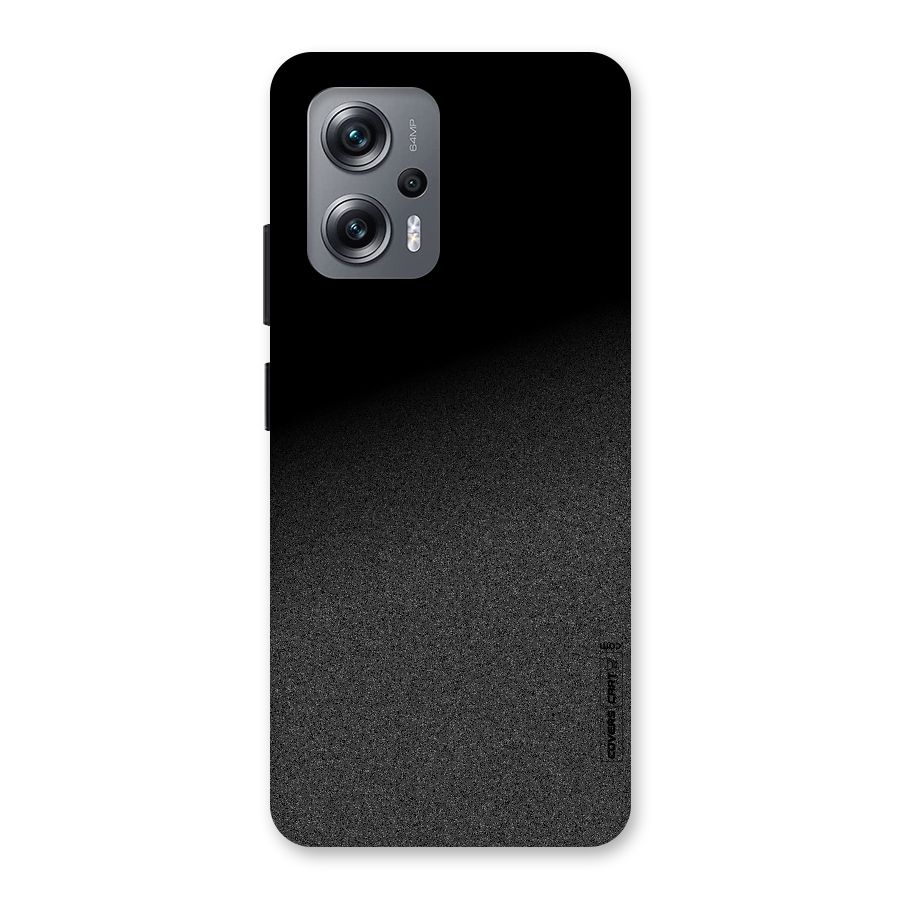 Black Grey Noise Fusion Back Case for Redmi K50i