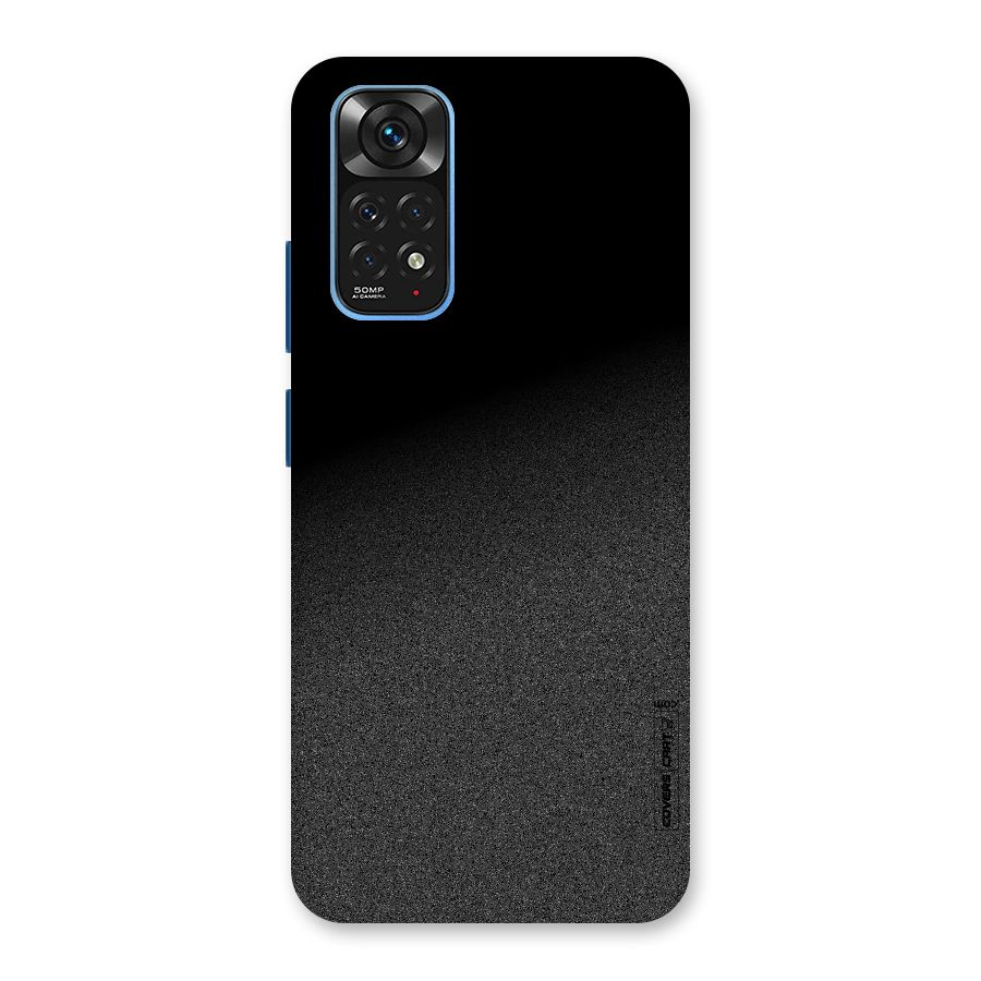 Black Grey Noise Fusion Back Case for Redmi Note 11S