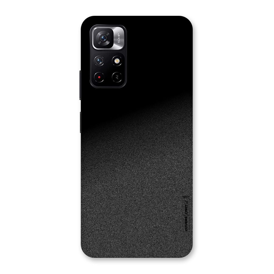 Black Grey Noise Fusion Back Case for Redmi Note 11T 5G