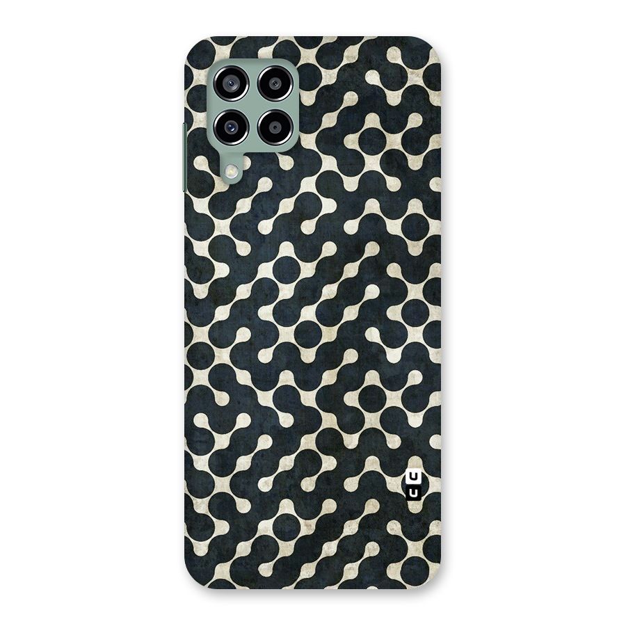 Black Maze Design Back Case for Galaxy M33