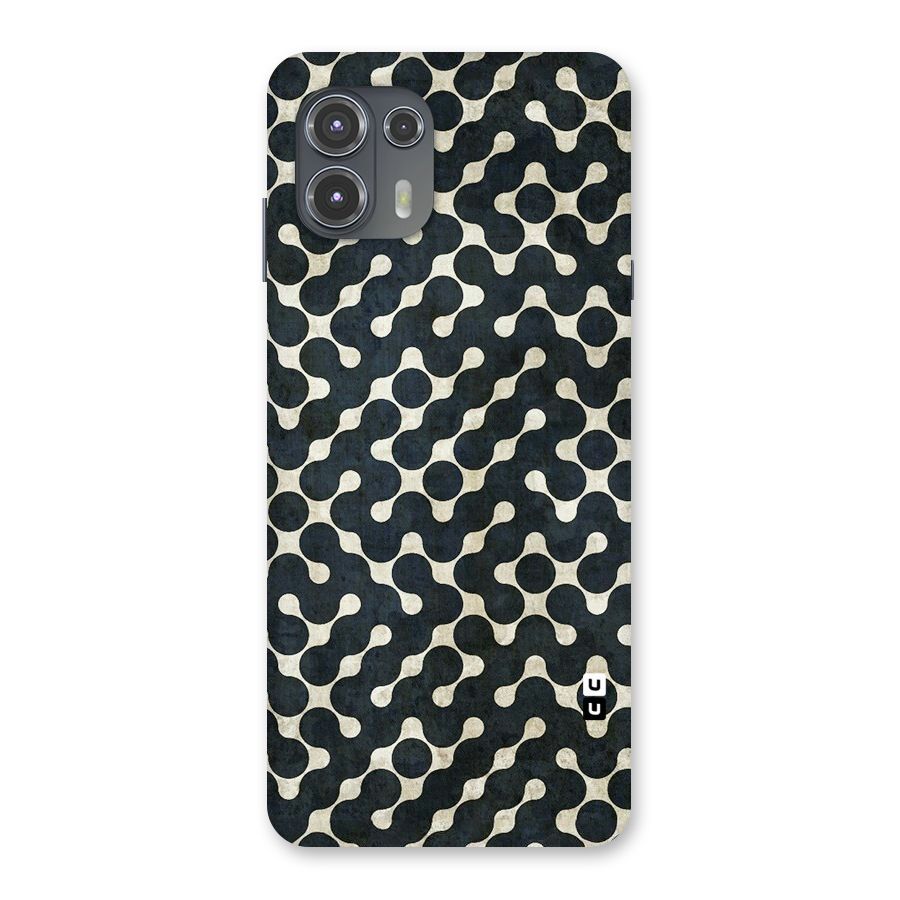 Black Maze Design Back Case for Motorola Edge 20 Fusion