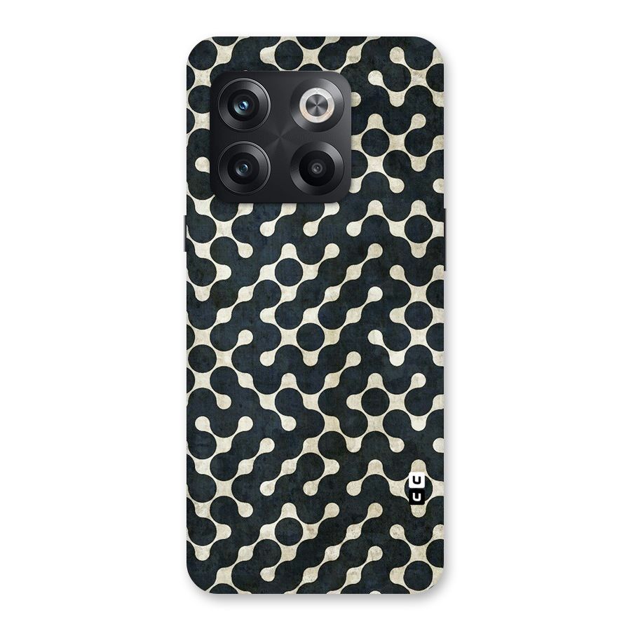 Black Maze Design Back Case for OnePlus 10T