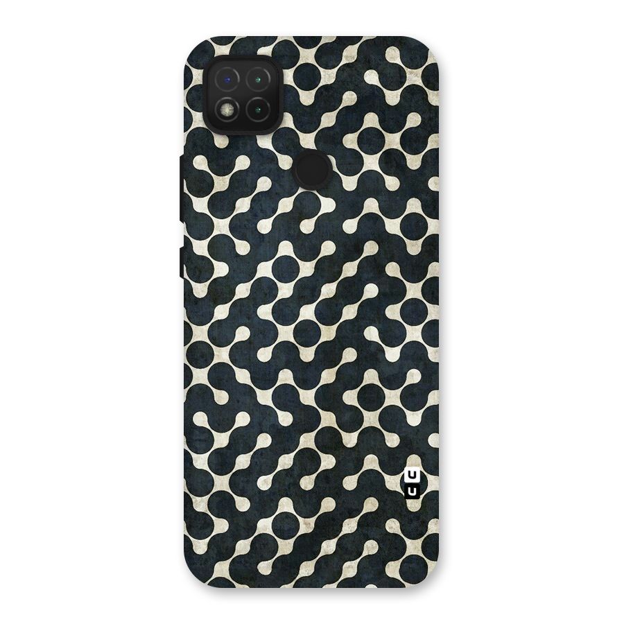 Black Maze Design Back Case for Redmi 9 Activ