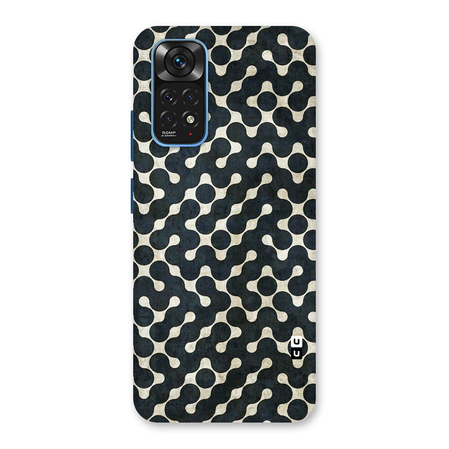 Black Maze Design Back Case for Redmi Note 11S