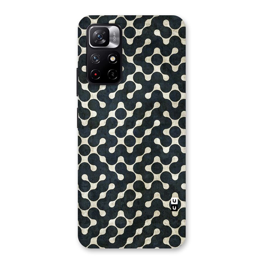 Black Maze Design Back Case for Redmi Note 11T 5G