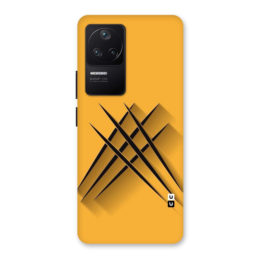 Black Paws Back Case for Poco F4 5G