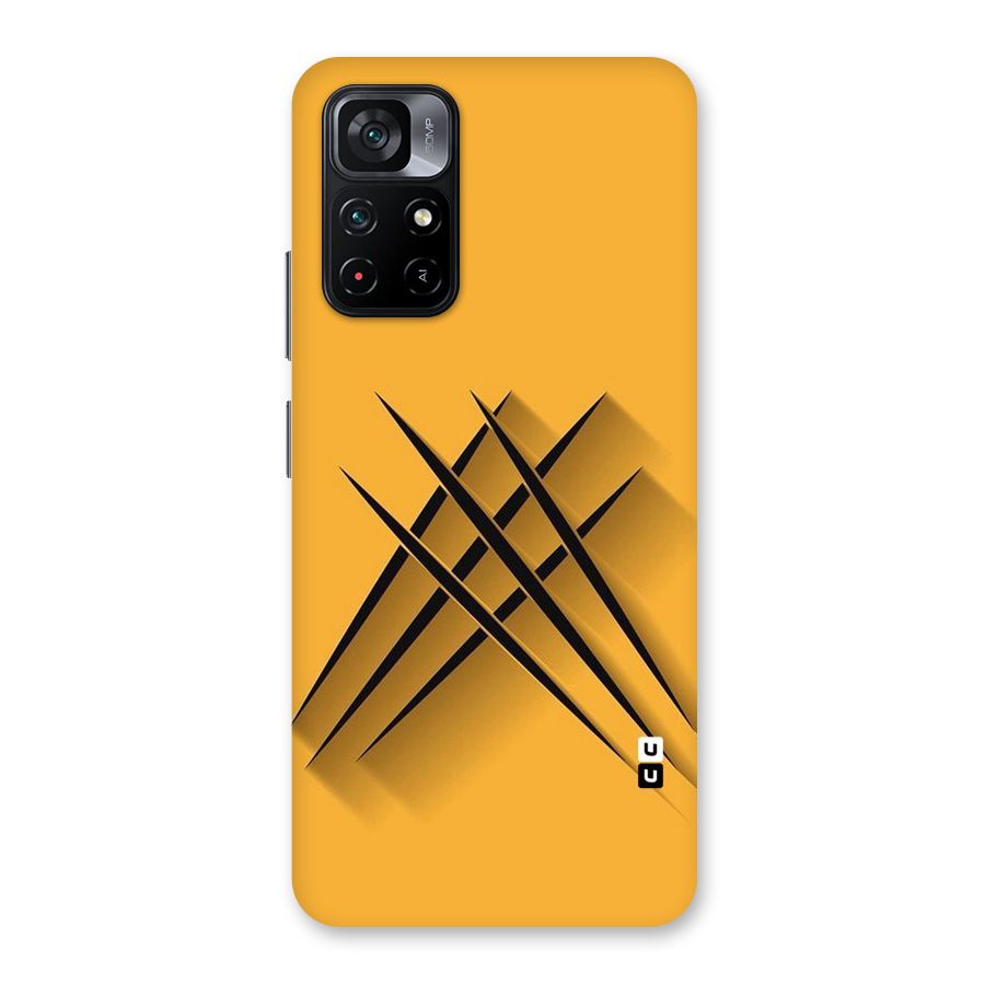 Black Paws Back Case for Poco M4 Pro 5G