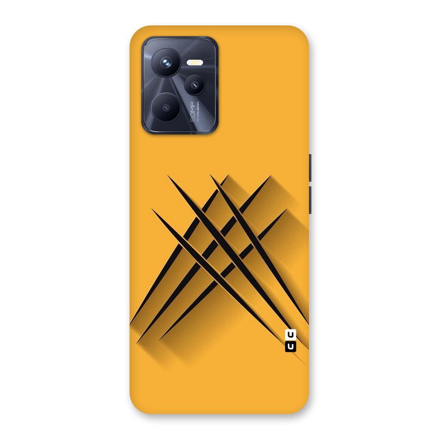 Black Paws Back Case for Realme C35