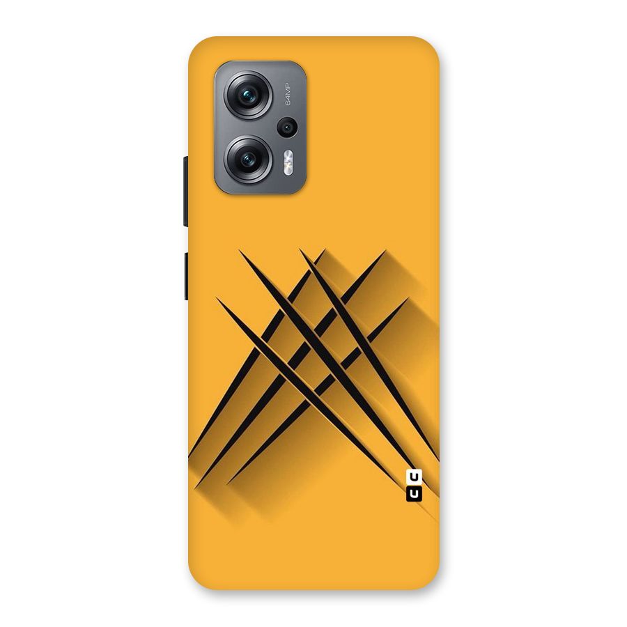 Black Paws Back Case for Redmi K50i