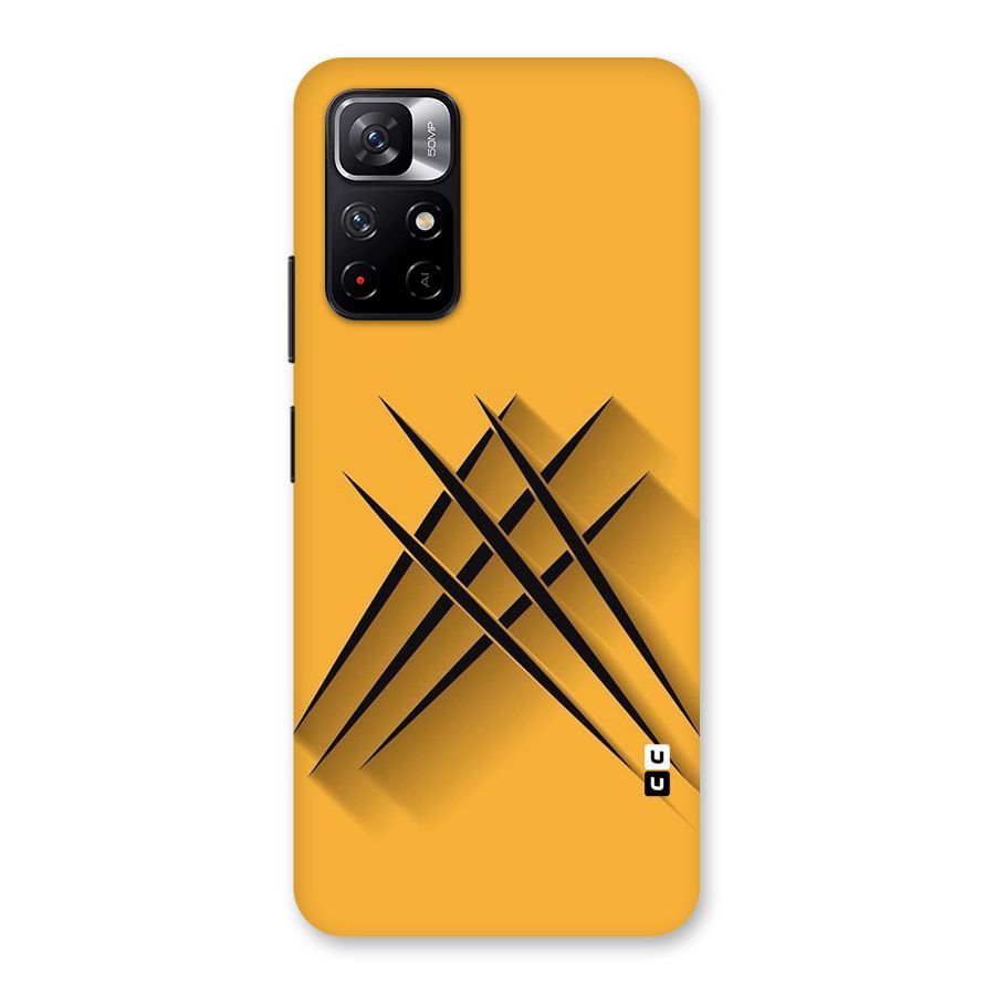 Black Paws Back Case for Redmi Note 11T 5G