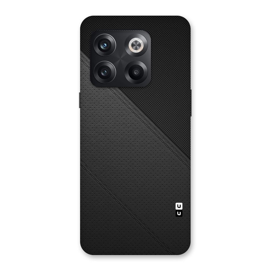 Black Polka Stripe Back Case for OnePlus 10T