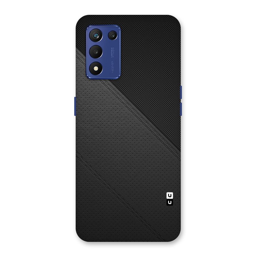 Black Polka Stripe Back Case for Realme 9 5G Speed