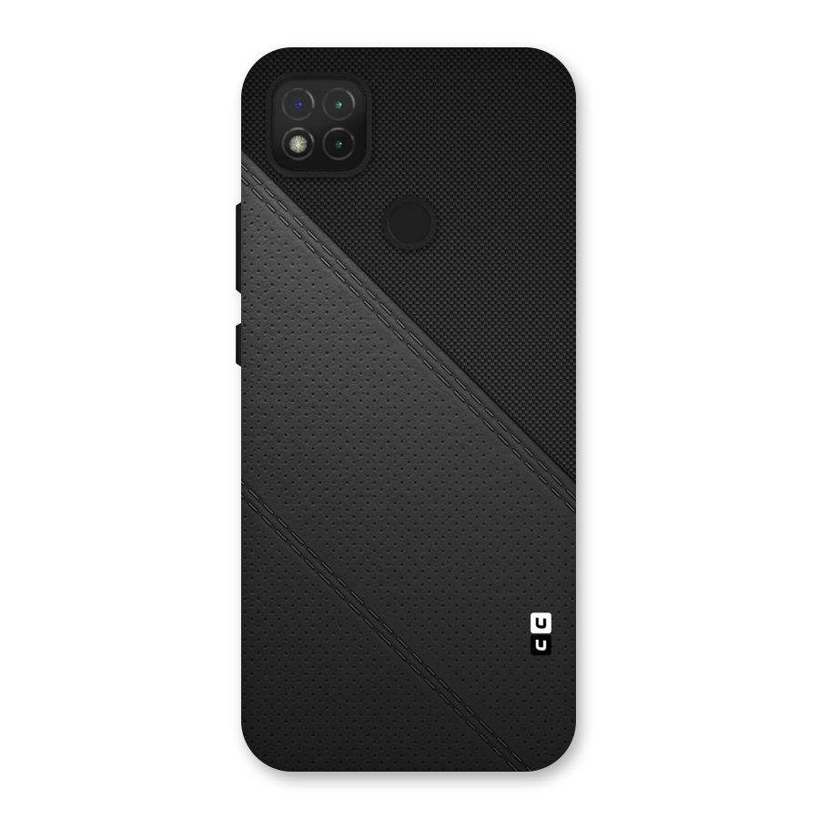 Black Polka Stripe Back Case for Redmi 9 Activ