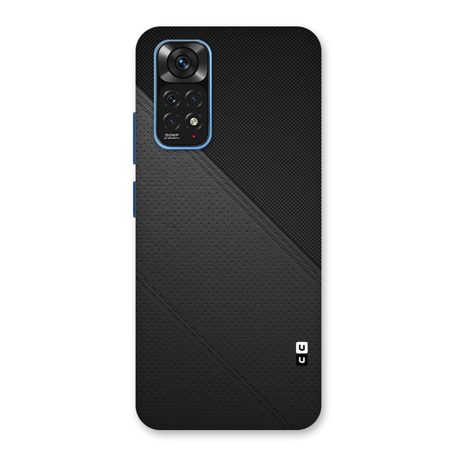 Black Polka Stripe Back Case for Redmi Note 11S