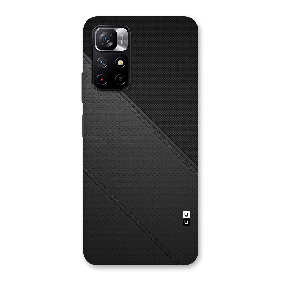 Black Polka Stripe Back Case for Redmi Note 11T 5G