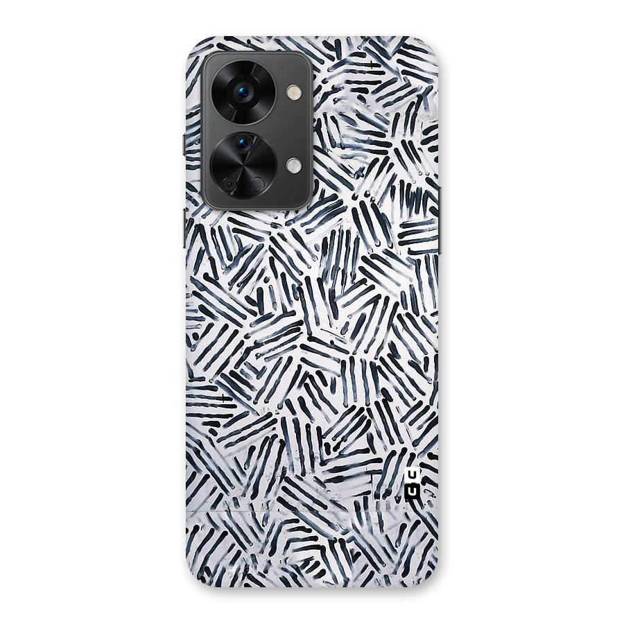 Black Tiny Uneven Back Case for OnePlus Nord 2T