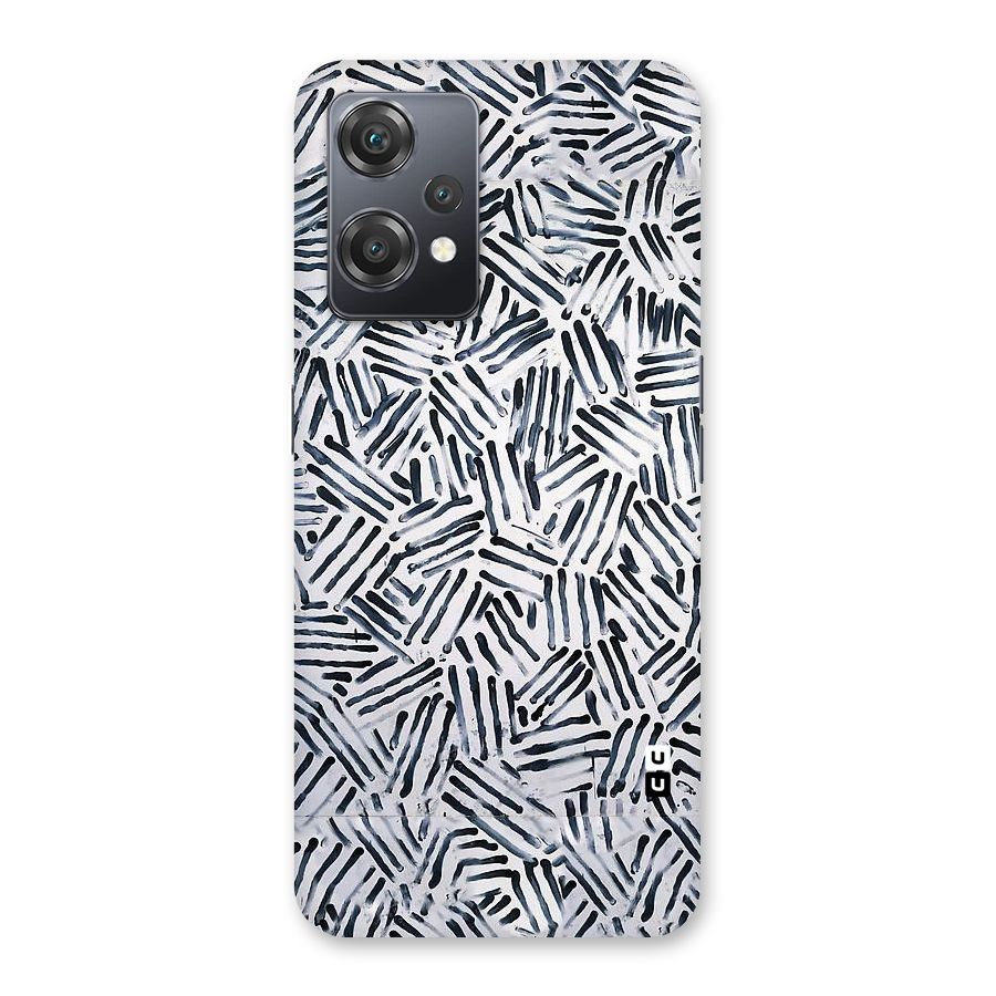 Black Tiny Uneven Back Case for OnePlus Nord CE 2 Lite 5G
