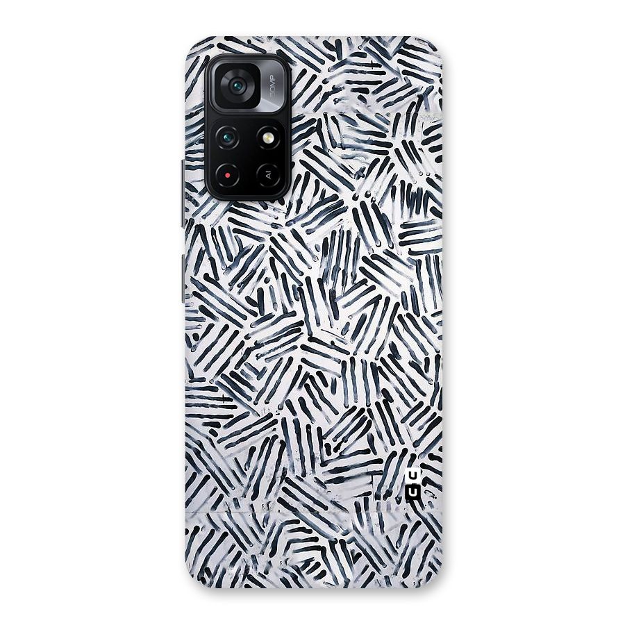 Black Tiny Uneven Back Case for Poco M4 Pro 5G