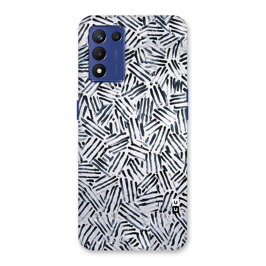 Black Tiny Uneven Back Case for Realme 9 5G Speed