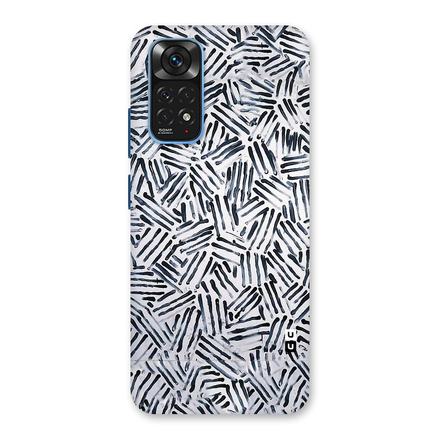 Black Tiny Uneven Back Case for Redmi Note 11S