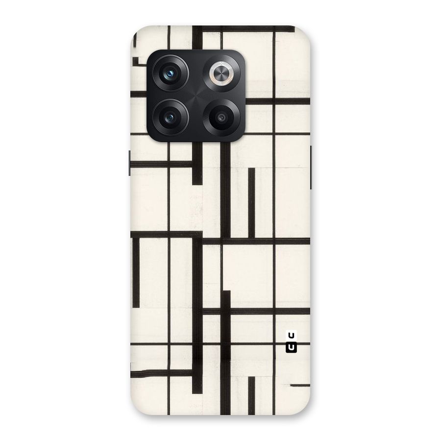 Black Unsymmetry Back Case for OnePlus 10T