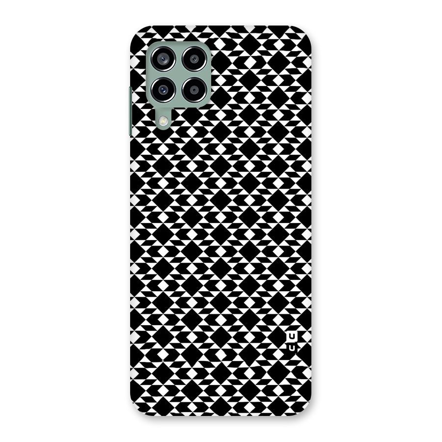 Black White Diamond Abstract Back Case for Galaxy M33