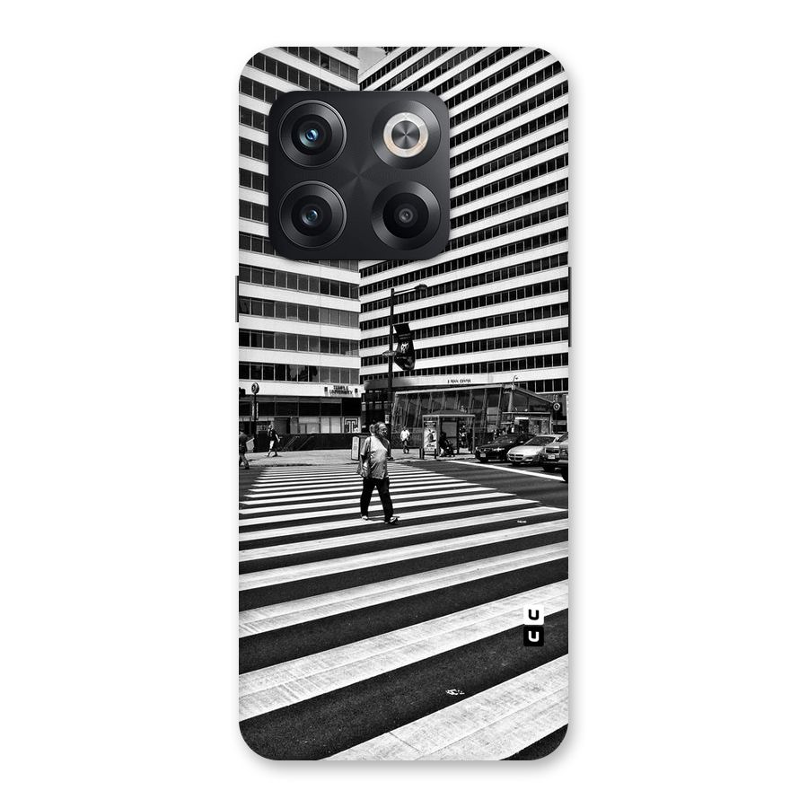 Black White Perspective Back Case for OnePlus 10T
