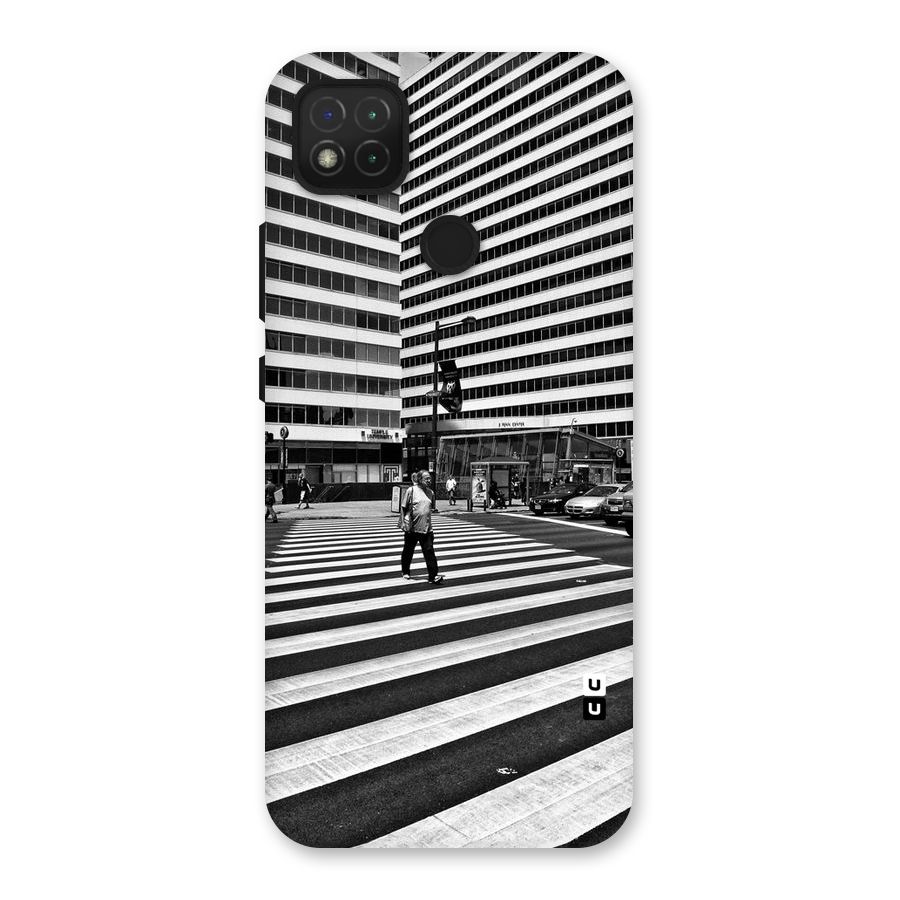Black White Perspective Back Case for Redmi 9 Activ