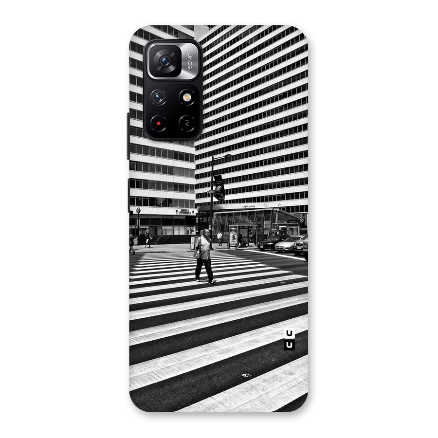 Black White Perspective Back Case for Redmi Note 11T 5G