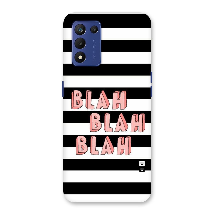 Blah Bold Stripes Back Case for Realme 9 5G Speed
